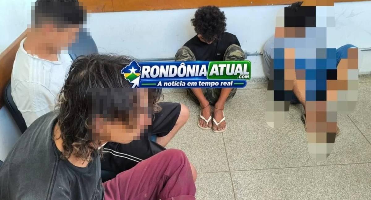Operação integrada conduz quatro e apreende drogas e mudas de maconha em interior de Rondônia