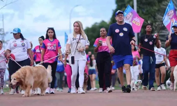 Ieda Chaves encerra campanha com Caminhada PET em Porto Velho